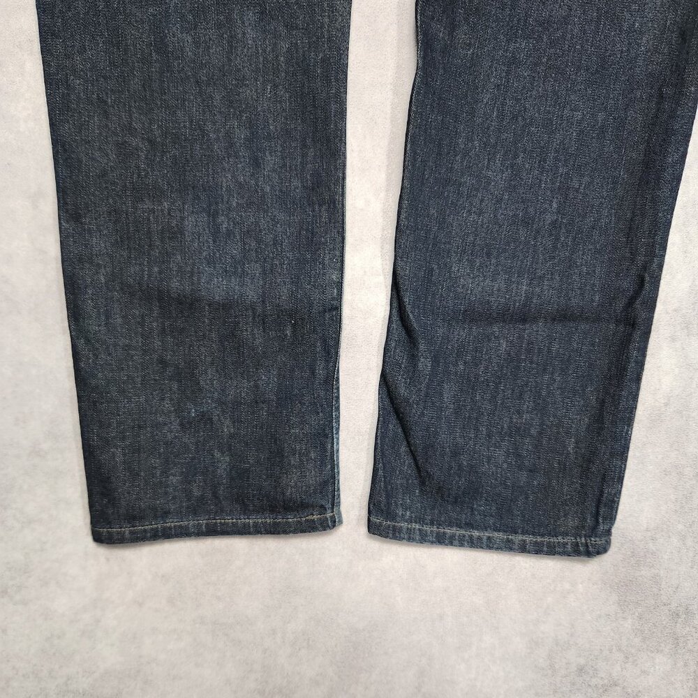 Flag & Anthem Jeans Mens 38x30 Nashville Straight Bennington Wash Denim Pants - Picture 11 of 16